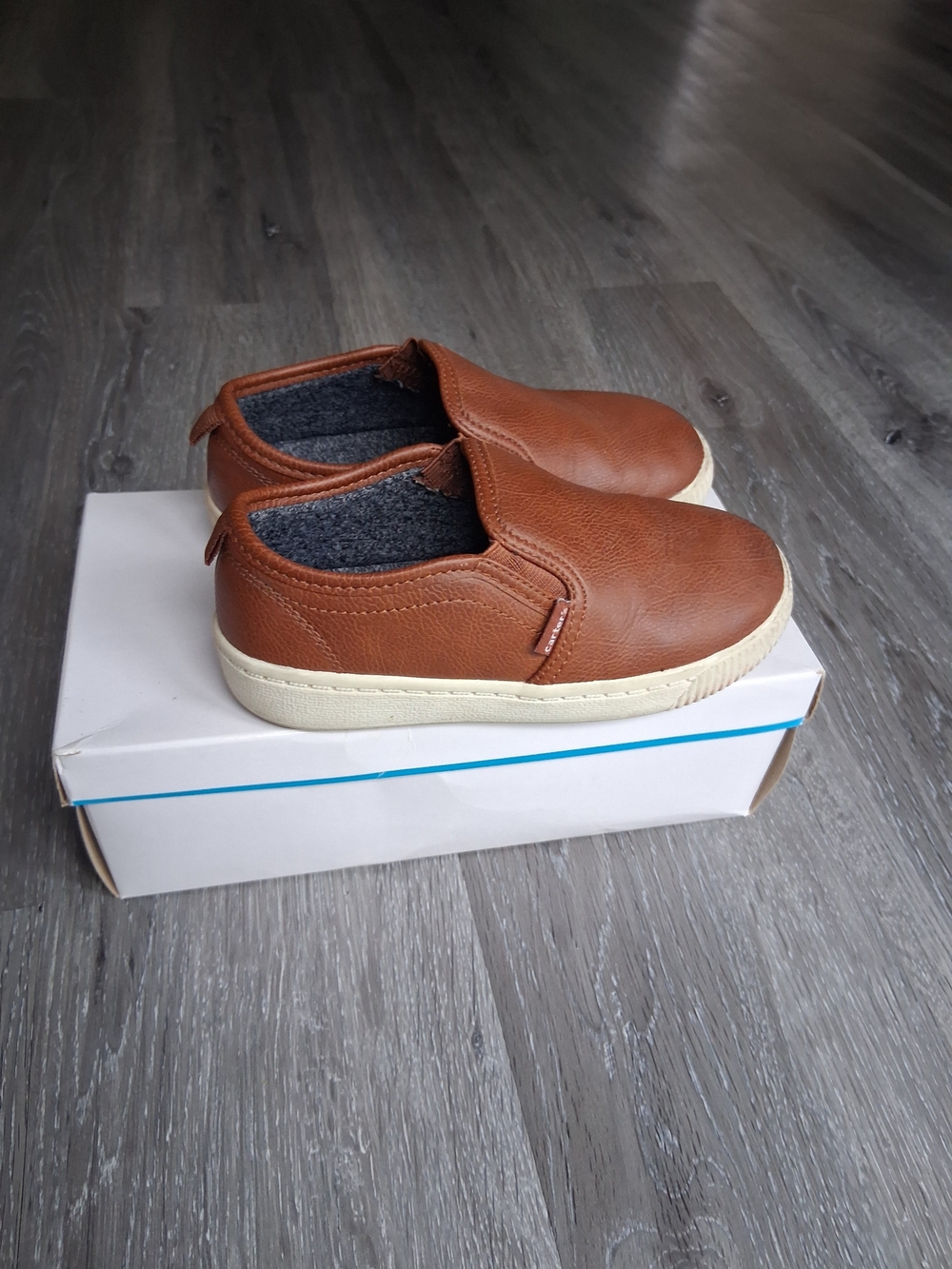 Carter's Ricky Toddler Boys Slip-On Casual Loafers Brown Size 12
